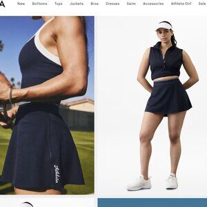 Ace Advantage High Rise Tipped 13 1/2” Skort